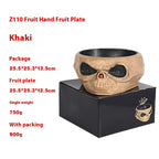 Halloween Candy Bowl Plastic Pumpkin Bowl With Motion Activated Hand,