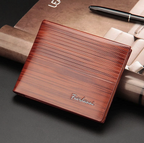 Men's Bifold Leather Credit ID Card Holder Wallet Billfold Purse