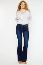 Kancan Low Rise Slim Flare Jeans KC73150