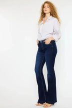 Kancan Low Rise Slim Flare Jeans KC73150