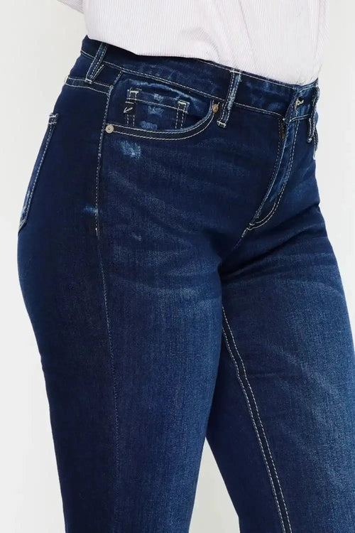 Kancan Low Rise Slim Flare Jeans KC73150
