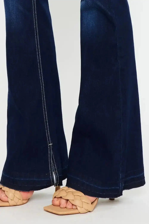 Kancan Low Rise Slim Flare Jeans KC73150