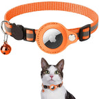 Reflective Airtag Case Collar for Cats and Dogs