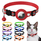 Reflective Airtag Case Collar for Cats and Dogs