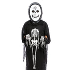 Halloween Skeleton Ghost Clothes & Gloves & Masks Sets